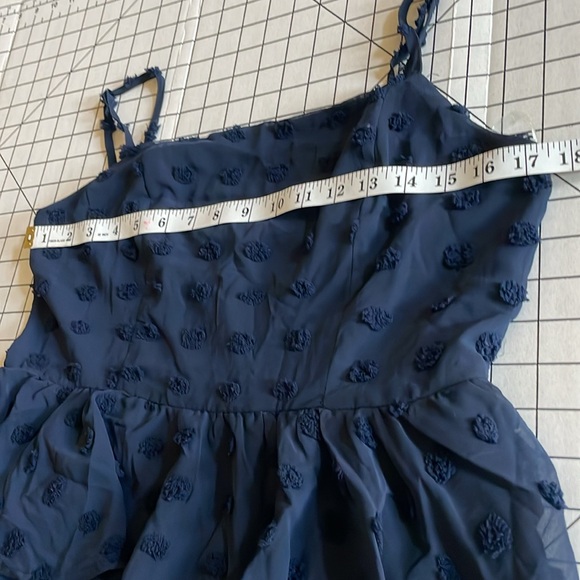 Navy blue altar’d state tiered strappy top size xl - Picture 5 of 6